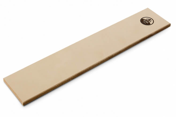 Cuir d'affûtage HORL® en vachette tanné végétal