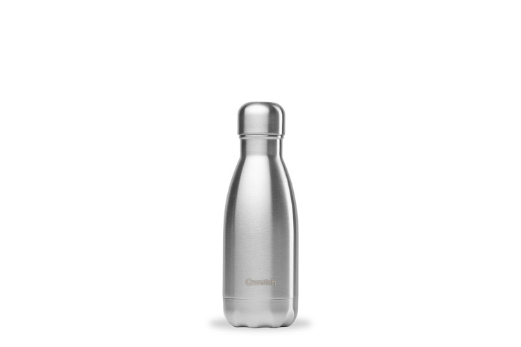 Bouteille isotherme Qwetch Originals inox bross&eacute;