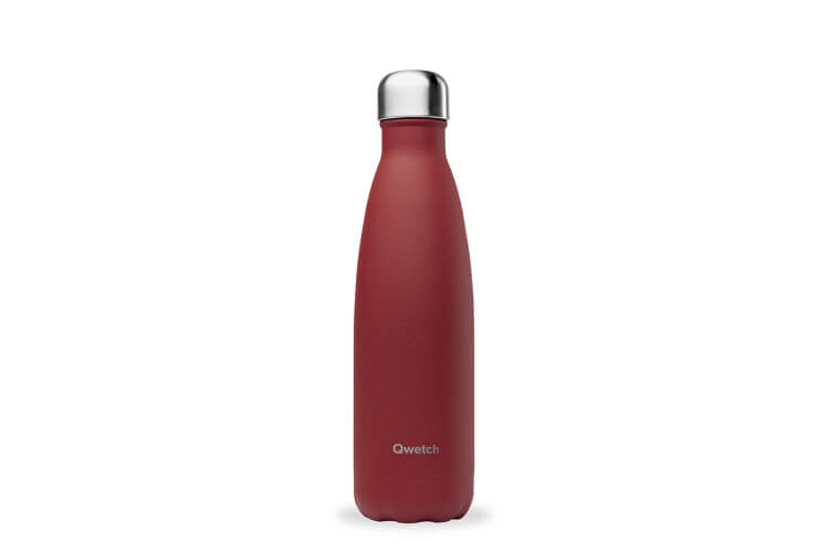 Bouteille isotherme Qwetch Granite piment
