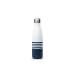 Bouteille isotherme Qwetch Marinière bleu - Edition limitée