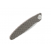 Couteau pliant K2.10M manche bois de violette et acier décor kaléidoscope 11,5cm