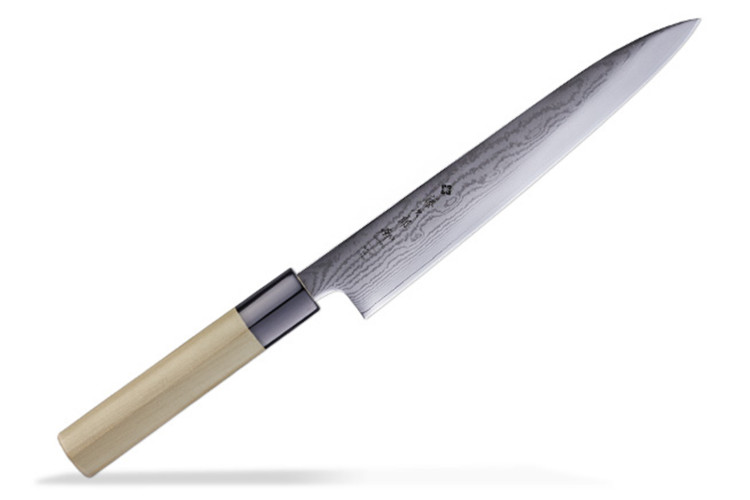 Couteau &agrave; trancher 21cm Damas Tojiro SHIPPU