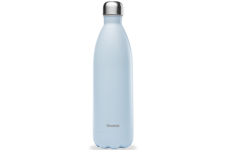 Bouteille isotherme Qwetch Pastel bleu