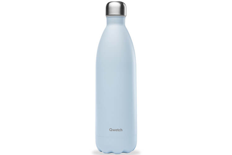 Bouteille isotherme Qwetch Pastel bleu