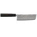 Couteau nakiri Tojiro Shippu Black damas lame 16,5cm