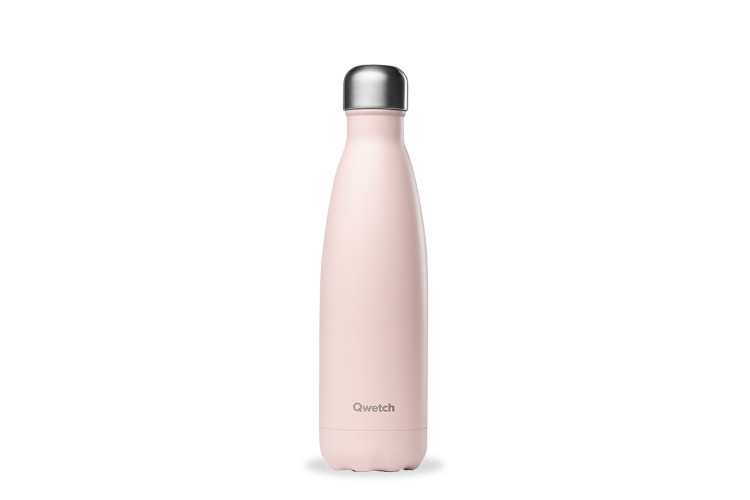 Bouteille isotherme Qwetch Pastel rose
