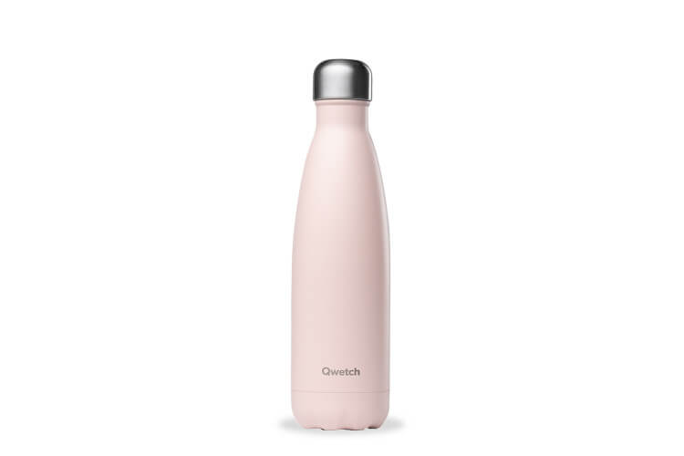 Bouteille isotherme Qwetch Pastel rose