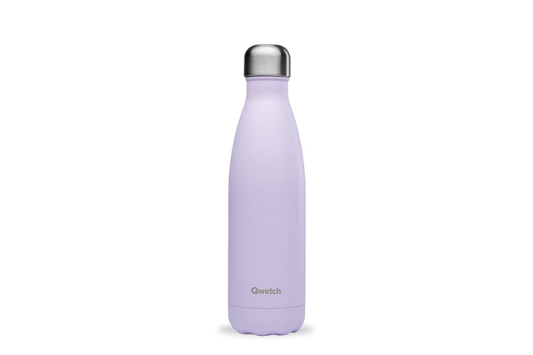 Bouteille isotherme Qwetch Pastel lilas