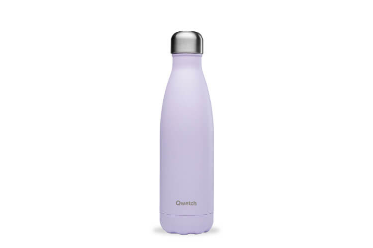 Bouteille isotherme Qwetch Pastel lilas