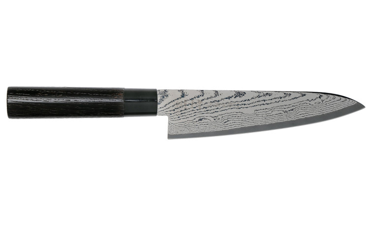 Couteau de chef Tojiro Shippu Black Damas lame 18cm