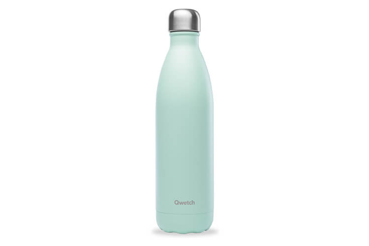 Bouteille isotherme Qwetch Pastel vert