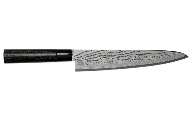 Couteau de chef Tojiro Shippu Black Damas lame 27cm