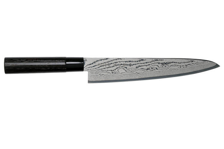 Couteau de chef Tojiro Shippu Black Damas lame 27cm