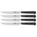 Coffret de 4 couteaux à steak Zwilling lames micro dentées 12cm