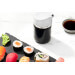 Huilier / vinaigrier OXO en verre avec bec verseur anti goutte