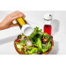 Huilier / vinaigrier OXO en verre avec bec verseur anti goutte