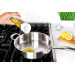 Huilier / vinaigrier OXO en verre avec bec verseur anti goutte