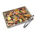 Pince de service acier et silicone 22 cm