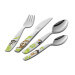 Couverts enfant gravés Zwilling Jungle en acier inox 