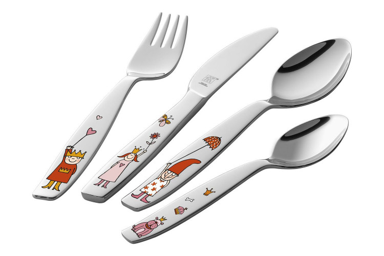 Couverts enfant motifs Zwilling Emilie en acier inox 