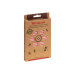 3 emballages cire d'abeille Westmark Maja avec bouton + corde de fermeture