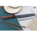 Couteau nakiri japonais artisanal Wusaki Yuzo BS2 17cm