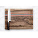 Planche à découper artisanale Kuïstot Riverside en noyer avec rigole 42x31x3,5cm