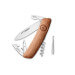 Couteau multifonction SWIZA D03 bois noyer 11 fonctions 95mm