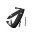 Couteau multifonction SWIZA D03 All black 11 fonctions 95mm