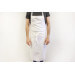 Tablier valet professionnel 100% coton blanc 100 x 100cm