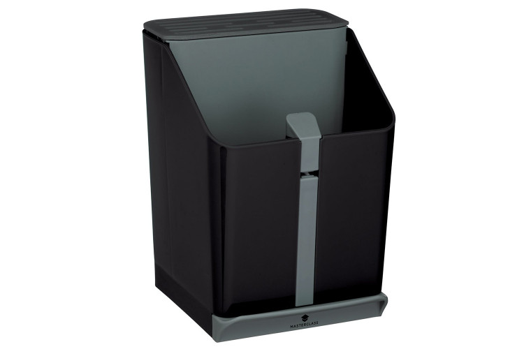 Porte ustensiles 4 fonctions Kitchencraft MasterClass Smart Space avec aff&ucirc;teur int&eacute;gr&eacute;