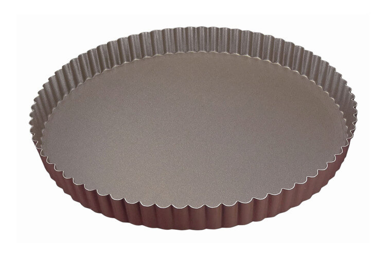 Tourtière ronde cannelée Gobel fond fixe - Diamètre 26cm