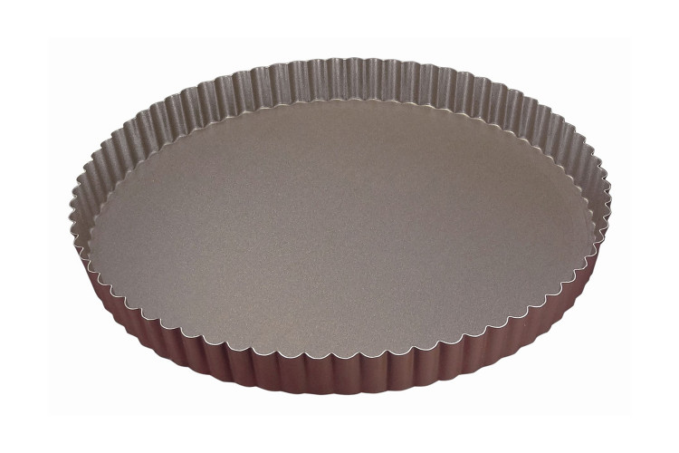Tourti&egrave;re ronde cannel&eacute;e Gobel fond fixe - Diam&egrave;tre 20cm