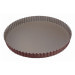 Tourtière ronde cannelée Gobel fond fixe - Diamètre 24cm