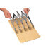 Rouleau multicoupe métal simple 5 roulettes lisses 