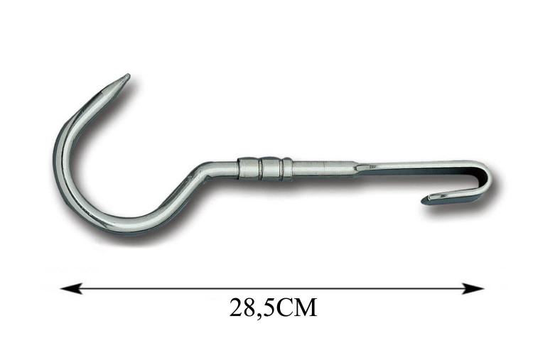 Crochet tournant Fischer Bargoin pour barres de 15mm capacit&eacute; 150kg