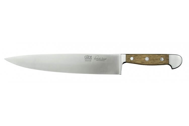 Couteau chef Güde Alpha Chêne 26cm en acier forgé