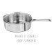 Sauteuse Cristel Casteline Amovible en inox