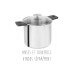 Marmite Cristel Mutine Amovible en inox