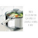 Poignée amovible Cristel Zenith 02 en inox