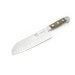 Couteau santoku alvéolé Güde Alpha Chêne 18cm en acier forgé