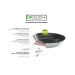 Wok inox antiadhérent Cristel Casteline Amovible Exceliss