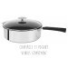 Sauteuse antiadhérente Cristel Mutine Amovible Exceliss en inox