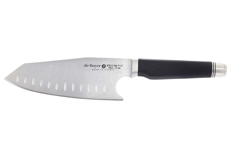 Couteau de chef forme asiatique De Buyer FK2 &eacute;quilibrage ajustable