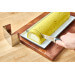 Couteau tranchelard alvéolé flexible De Buyer FK2 16cm équilibrage ajustable inédit