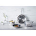 Faitout Beka Chef en inox avec couvercle