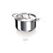 Faitout Beka Chef en inox avec couvercle