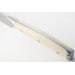 Couteau santoku Wüsthof Classic Ikon blanc forgé lame alvéolée 17cm