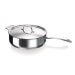 Sauteuse anti adhésive Beka Chef en inox avec couvercle et contre poignée 28cm