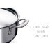 Sauteuse anti adhésive Beka Chef en inox avec couvercle et contre poignée 28cm